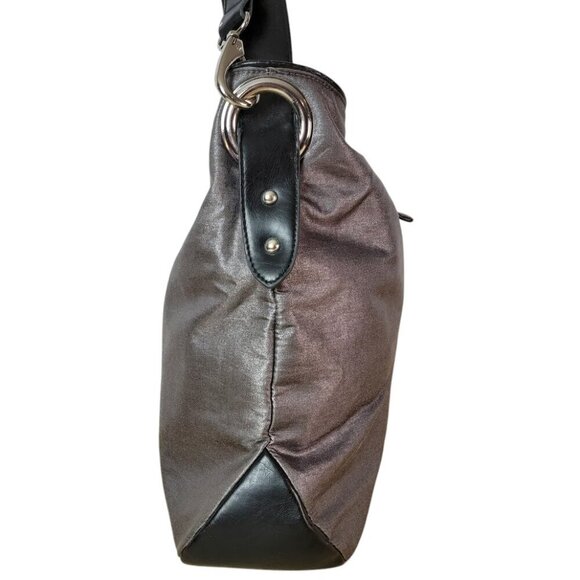 Kenneth Cole Reaction - Metallic Tote / Weekender Bag - Picture 3 of 8